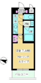 ラ・グランドゥール白金 3階 間取り図