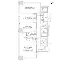 プラティーヌ西新宿 903 間取り図
