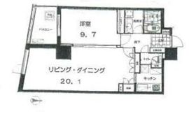 代官山プラザ 403 間取り図