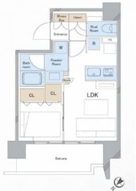 タウンステイプラス芝浦annex 203 間取り図