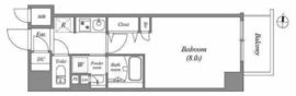 ルネサンスコート錦糸町 502 間取り図