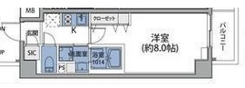 ルネサンスコート錦糸町 203 間取り図