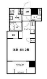 ミッドタワーグランド 5階 間取り図