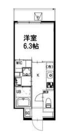 市ヶ谷仲之町ヒルズ S203 間取り図