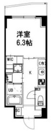 市ヶ谷仲之町ヒルズ S304 間取り図