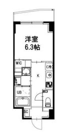 市ヶ谷仲之町ヒルズ S206 間取り図