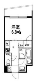 市ヶ谷仲之町ヒルズ S308 間取り図