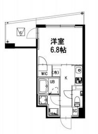 市ヶ谷仲之町ヒルズ S409 間取り図