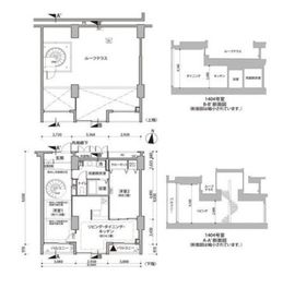 東雲キャナルコートCODAN 11-1404 間取り図