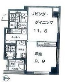 代官山プラザ 1006 間取り図