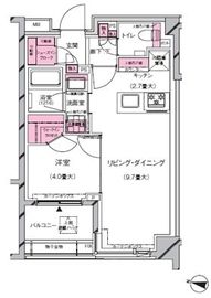 ブランズ桜新町 103 間取り図