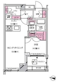 ブランズ桜新町 202 間取り図