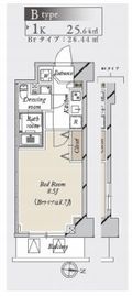 グランカーサ住吉 302 間取り図