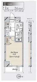 グランカーサ住吉 103 間取り図