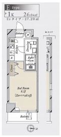 グランカーサ住吉 705 間取り図