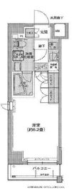 ALTERNA菊川Ⅰ (オルタナ菊川Ⅰ) 104 間取り図