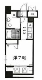 マストライフ目黒南 403 間取り図