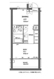 BPRレジデンス祐天寺 103 間取り図