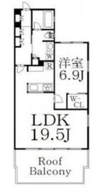 フォルム代々木公園リベディア 3階 間取り図