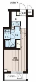 レオーネ方南町 303 間取り図