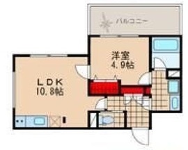 MDM後楽園 201 間取り図