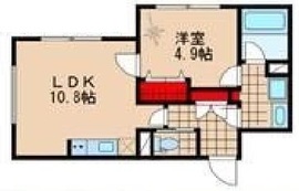 MDM後楽園 401 間取り図