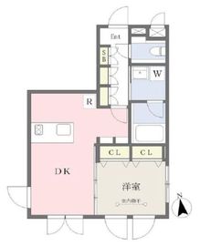 MDM後楽園 502 間取り図