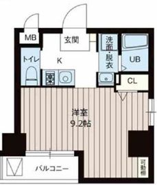 ディームス両国 302 間取り図