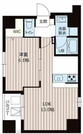 ディームス両国 303 間取り図