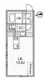 MDM白金台 401 間取り図