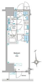 ブラウ東上野 202 間取り図