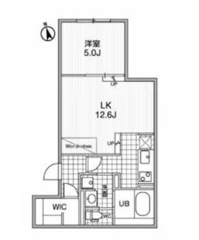 MDM白金台 404 間取り図