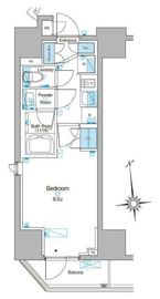 ブラウ東上野 201 間取り図