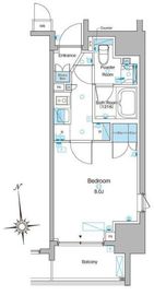 ブラウ東上野 203 間取り図