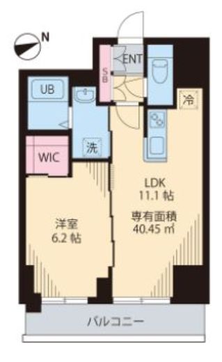 K-CREST 904 間取り図