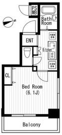 トーシンフェニックス南麻布 5階 間取り図