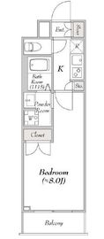 ミリアレジデンス馬込 402 間取り図