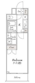 ミリアレジデンス馬込 210 間取り図