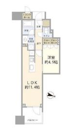 プラウド千代田淡路町 9階 間取り図