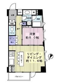 フィールアイ松濤 2階 間取り図