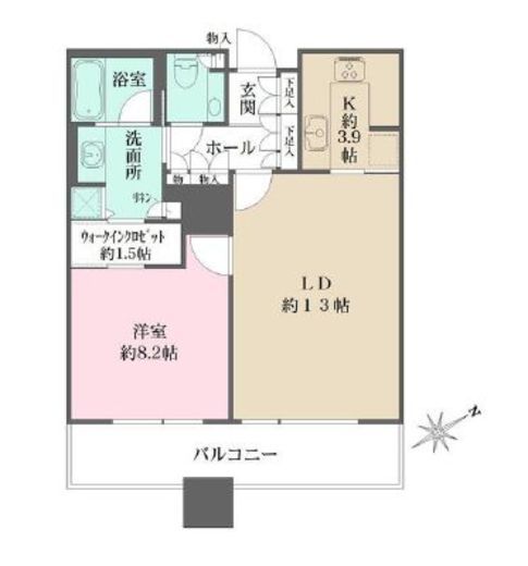 銀座タワー 4階 間取り図