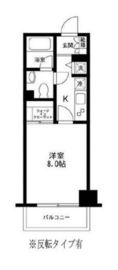 レジディア荻窪 104 間取り図