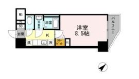 JP noie 早稲田 (ジェーピーノイエ早稲田) 402 間取り図