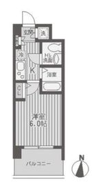 レジディア両国 303 間取り図