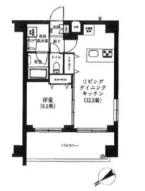 アイルグランデ押上 5階 間取り図