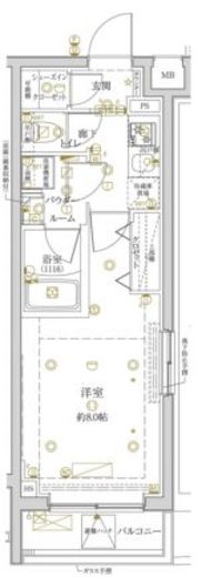 クレイシアIDZ学芸大学 4階 間取り図