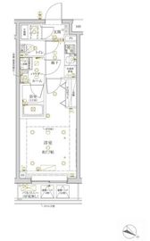 クレイシアIDZ学芸大学 2階 間取り図