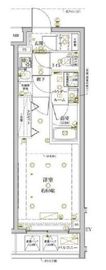 クレイシアIDZ学芸大学 4階 間取り図