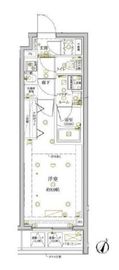 クレイシアIDZ学芸大学 5階 間取り図