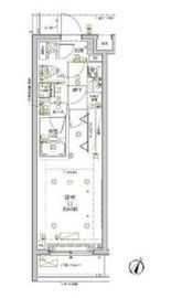 クレイシアIDZ学芸大学 2階 間取り図